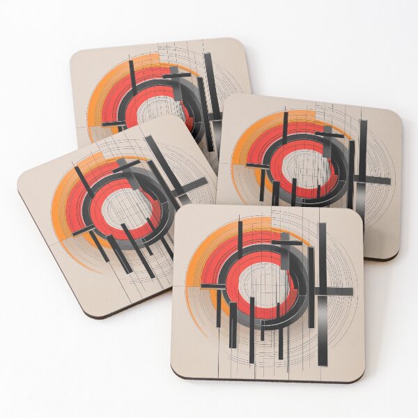 Item preview, Futuristic Geometric Abstract | Modern City Blueprint Art designed and sold by semenol.