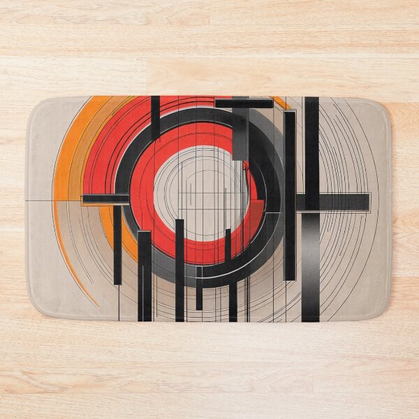 Item preview, Futuristic Geometric Abstract | Modern City Blueprint Art designed and sold by semenol.