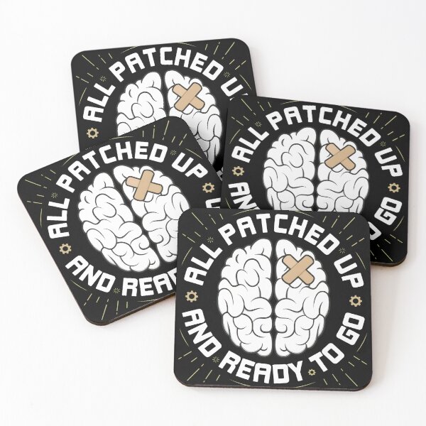Item preview, All Patched Up Ready To Go Brain  designed and sold by LAZARIO-ZMB.