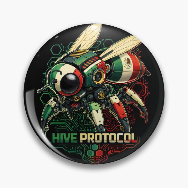 Item preview, Hive Protocol – Cybernetic Bee of Mexico designed and sold by digijob.