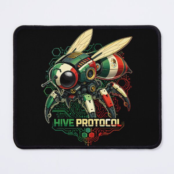 Item preview, Hive Protocol – Cybernetic Bee of Mexico designed and sold by digijob.