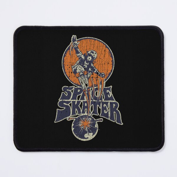 Item preview, Skateboarder Silhouette Jumping from a Small Planet Sphere Toward designed and sold by eclothium.