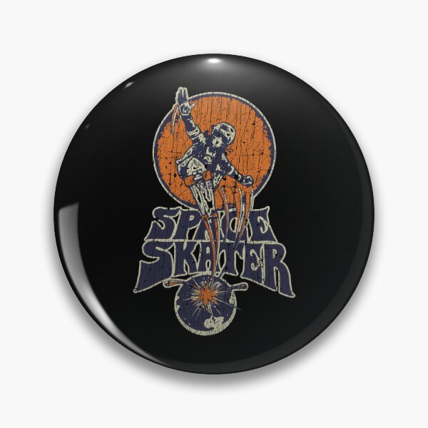 Item preview, Skateboarder Silhouette Jumping from a Small Planet Sphere Toward designed and sold by eclothium.