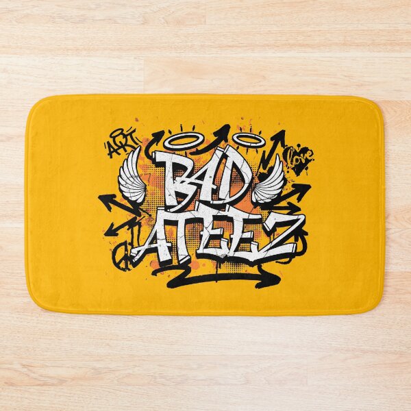 Item preview, ATEEZ bad atiny graffiti designed and sold by Morcawork.
