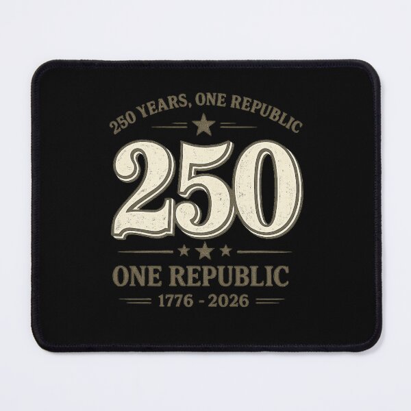 Item preview, 250 Years One Republic 1776-2026 Patriotic America Anniversary Vintage designed and sold by Zizo-DR44.