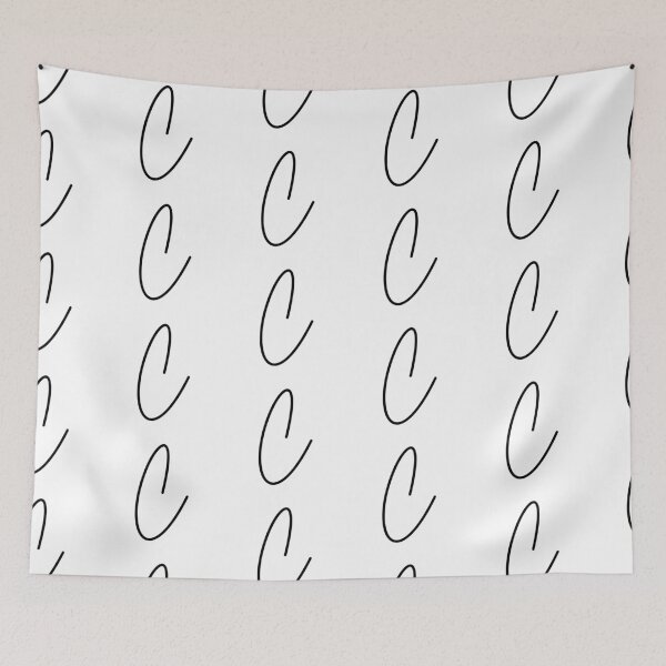 Item preview, Single Alphabet C designed and sold by Swati's Digital Den.