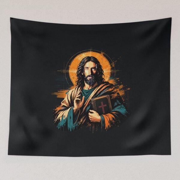 Item preview, Christ Pantocrator | Modern Sacred Icon designed and sold by Sanctum Icons.