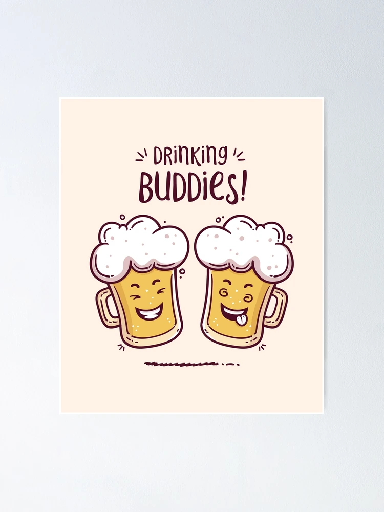 Drinking Buddies - Beer Lovers Pin