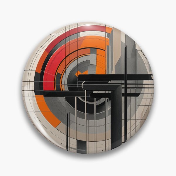 Item preview, Modern Abstract Circle Design | Contemporary Geometric Wall Art designed and sold by semenol.