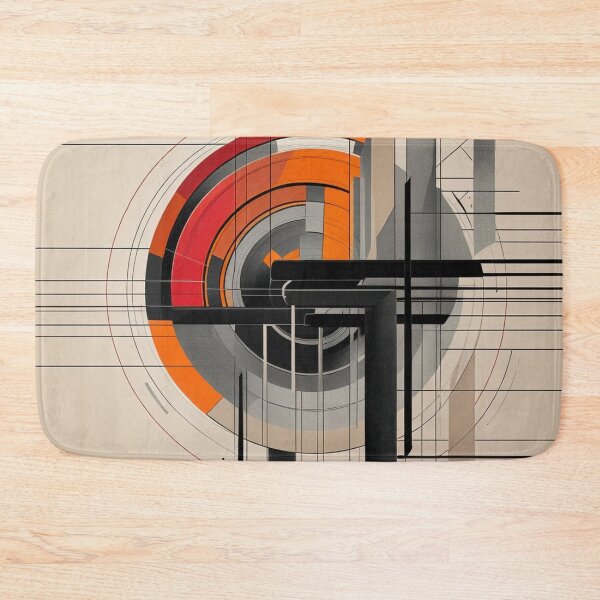 Item preview, Modern Abstract Circle Design | Contemporary Geometric Wall Art designed and sold by semenol.