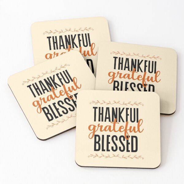 Item preview, Thankful Grateful  Blessed Throw Pillow, Fall Throw Pillow, Thanksgiving Decorative Accent designed and sold by JCozycorner.