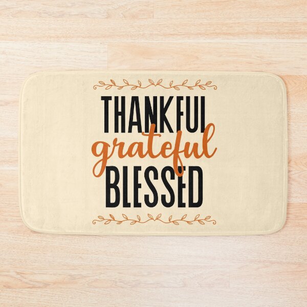 Item preview, Thankful Grateful  Blessed Throw Pillow, Fall Throw Pillow, Thanksgiving Decorative Accent designed and sold by JCozycorner.