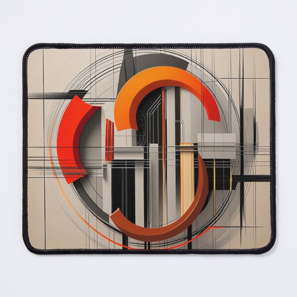 Item preview, Abstract Architectural Geometry | Bold Contemporary Digital Artwork designed and sold by semenol.