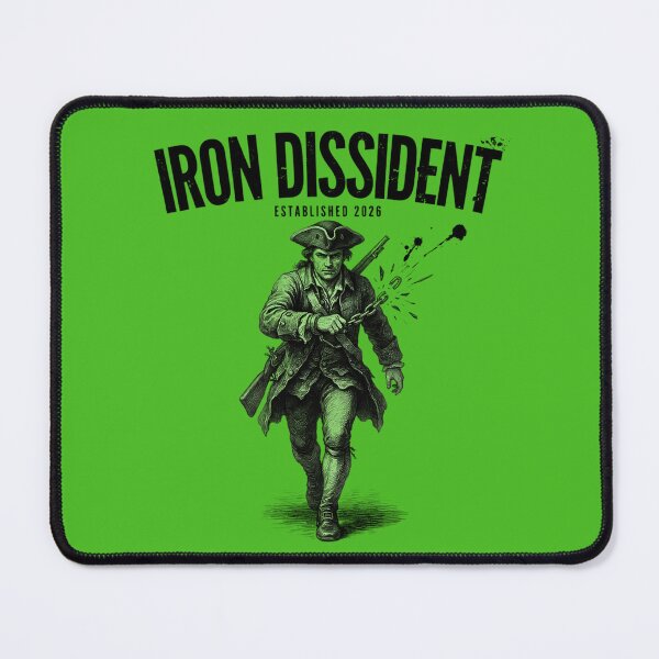 Item preview, Revolutionary War Patriot Soldier Black and White Art designed and sold by IronDissident.