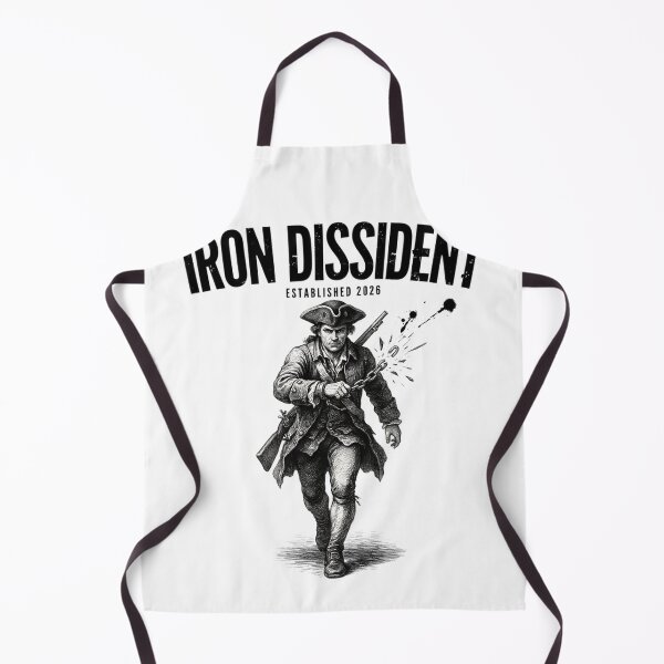 Item preview, Revolutionary War Patriot Soldier Black and White Art designed and sold by IronDissident.