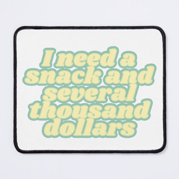 Item preview, snacks and dollars designed and sold by Kaylagwill.