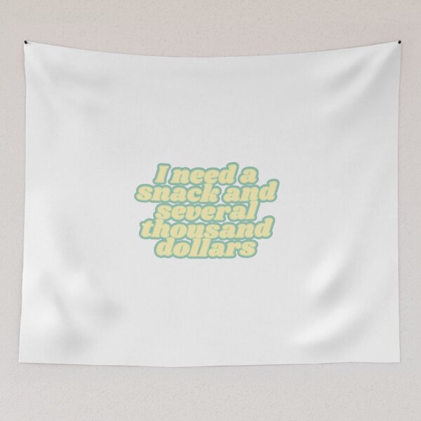 Item preview, snacks and dollars designed and sold by Kaylagwill.