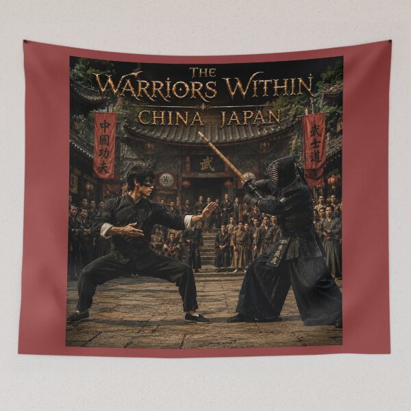 Item preview,  The Warriors Within: Kung Fu Master / Bushido Warrior: China & Japan designed and sold by globetrottergfx.