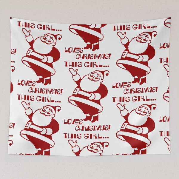 Item preview, This Girl Loves Christmas designed and sold by Normbot2000.