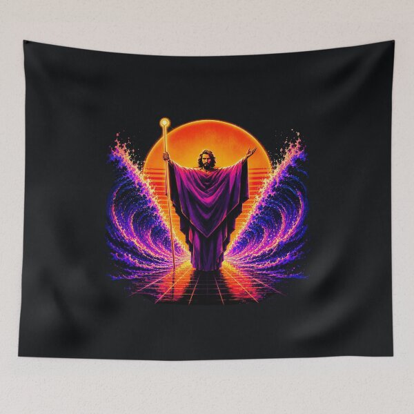 Item preview, Path Through the Impossible | Synthwave Edition designed and sold by Sanctum Icons.