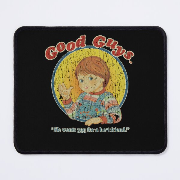 Item preview, Circular Portrait of a Red Haired Overalls Wearing Doll Waving His Hand designed and sold by ExtremeGallery.