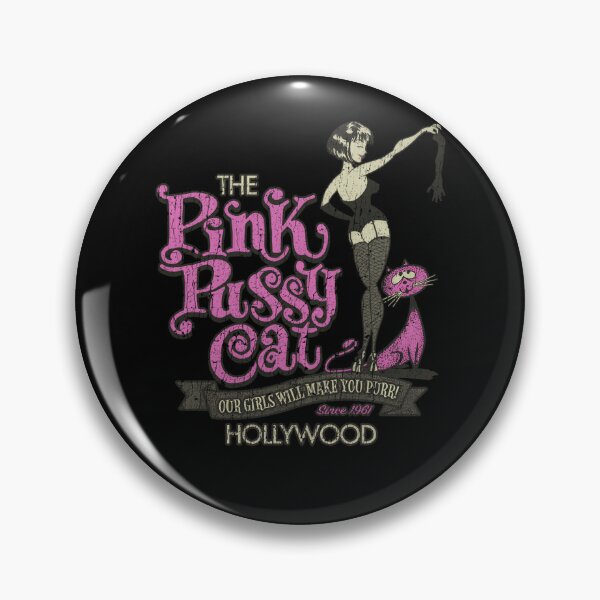 Item preview, Stylized Pink Curly Typography Next to a Pinup Girl Silhouette Wearing designed and sold by ExtremeGallery.