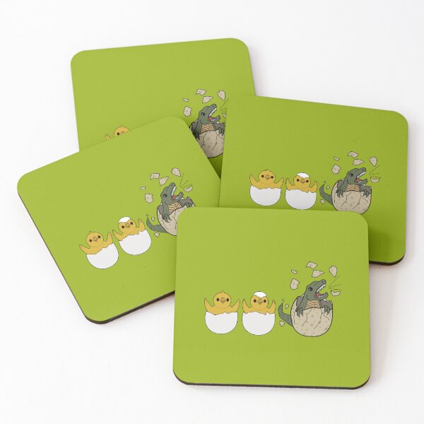 Item preview, Chick, Chick, Dino designed and sold by Studio Milk Matcha.