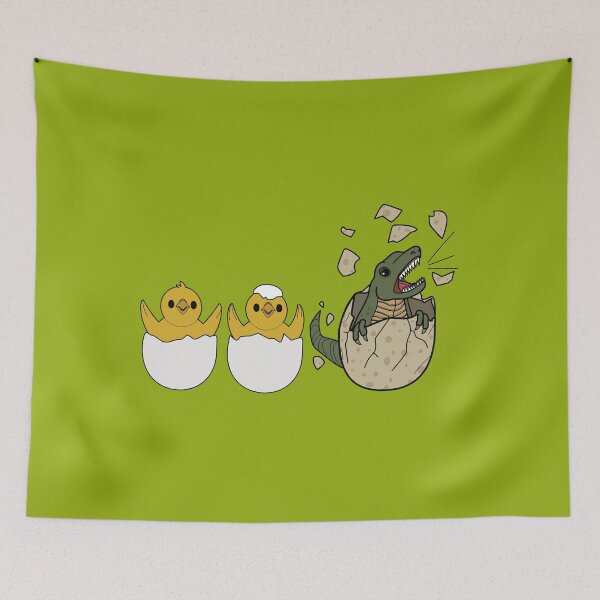 Item preview, Chick, Chick, Dino designed and sold by Studio Milk Matcha.