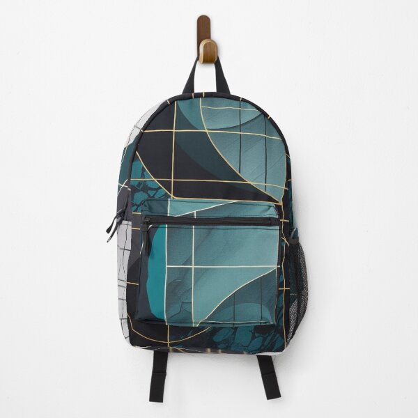 Item preview, Modern Teal Geometric Abstraction designed and sold by semenol.