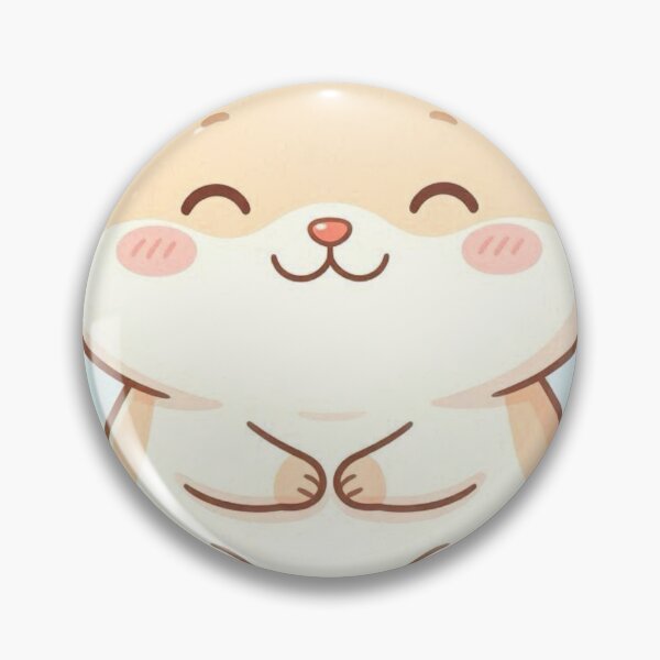 Item preview, Cute Kawaii Hamster Cartoon Pastel Animal Design designed and sold by Alibaba1493.