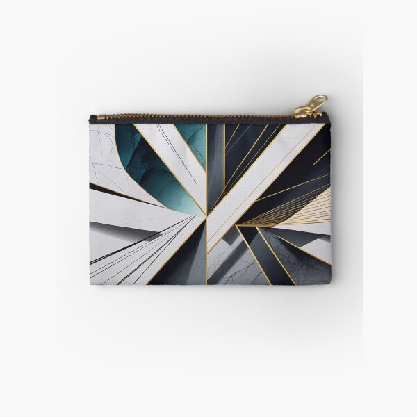 Item preview, Contemporary Teal and Gold Geometry designed and sold by semenol.