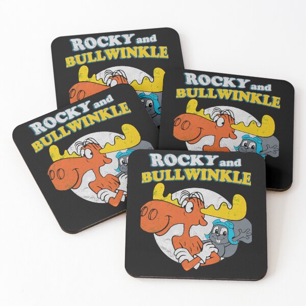 Item preview, Rocky And Bullwinkle Duo designed and sold by Aqib-Javed.