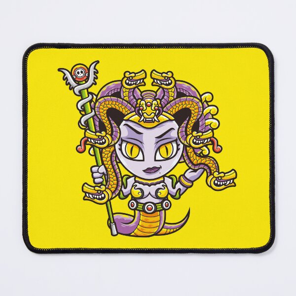 Item preview, Retro Cartoon Medusa Gorgon Character Illustration designed and sold by Lexkon Liu's art.