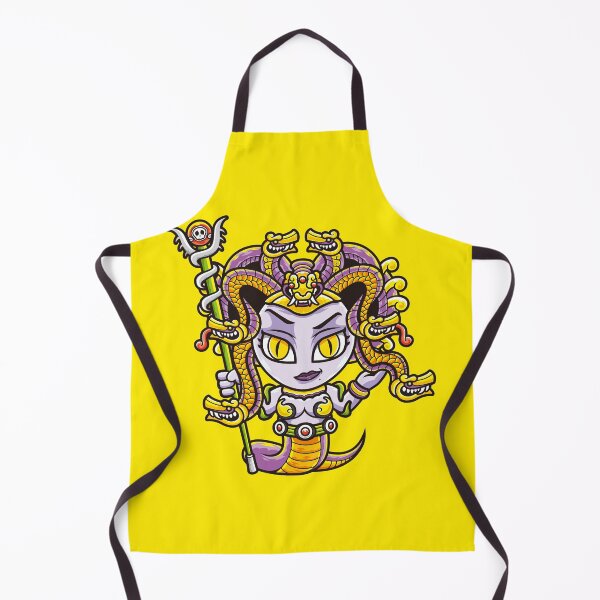 Item preview, Retro Cartoon Medusa Gorgon Character Illustration designed and sold by Lexkon Liu's art.