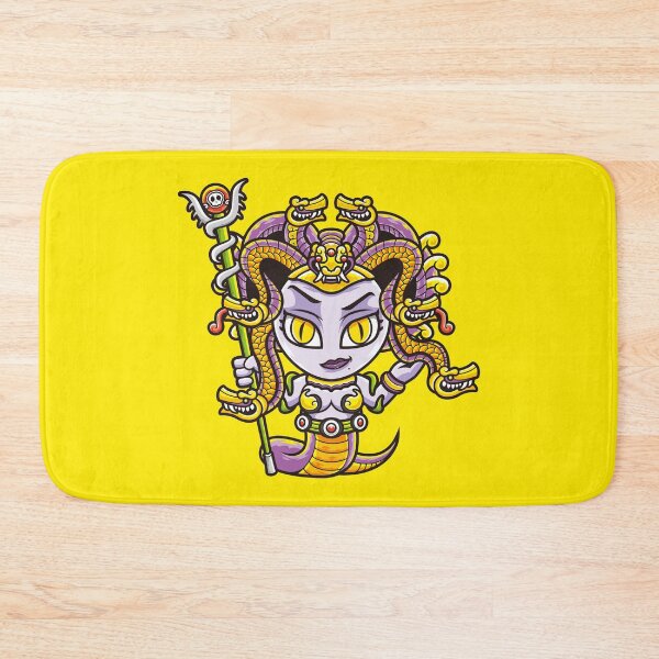 Item preview, Retro Cartoon Medusa Gorgon Character Illustration designed and sold by Lexkon Liu's art.