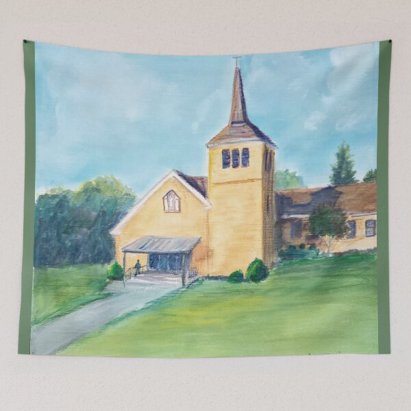 Item preview, Big Lake Church designed and sold by Anne Dallman.