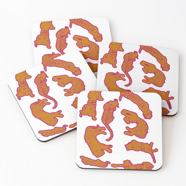 Item preview, Vibrant Colorful Maximalist Tiger designed and sold by artbybode.