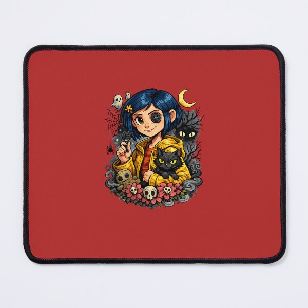 Item preview, Coraline, humor oscuro designed and sold by Tilford Studio.