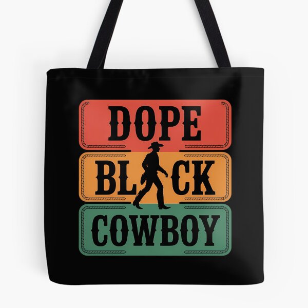 Item preview, Dope Black Cowboy Western Style Rodeo Melanin Afro American designed and sold by sailorjessiArt.
