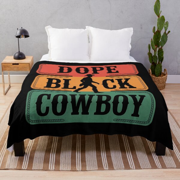 Item preview, Dope Black Cowboy Western Style Rodeo Melanin Afro American designed and sold by sailorjessiArt.