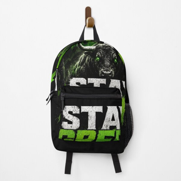 Item preview, Stay Green Stay Mean Bull Market Trading Typography designed and sold by PipForgeStudio .