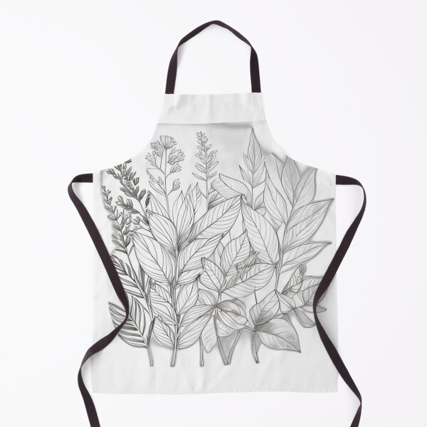 Item preview, Graceful Line Sketch of Botanical Plants – Minimalist Elegance designed and sold by Shadow-Stone.