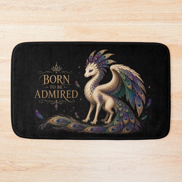 Item preview, Feathered Dragon - Born To Be Admired designed and sold by EMBERFLOWARTWORKS.