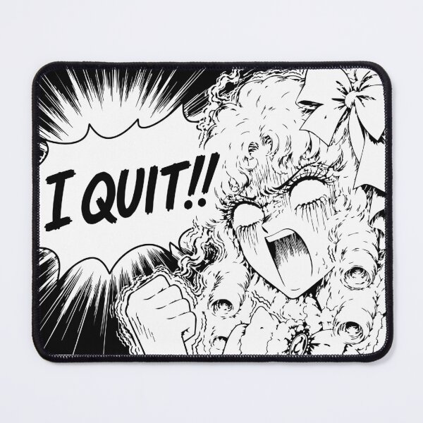 Item preview, I Quit!! — Manga Style Nurse Humor Tee designed and sold by medicalkinoko.