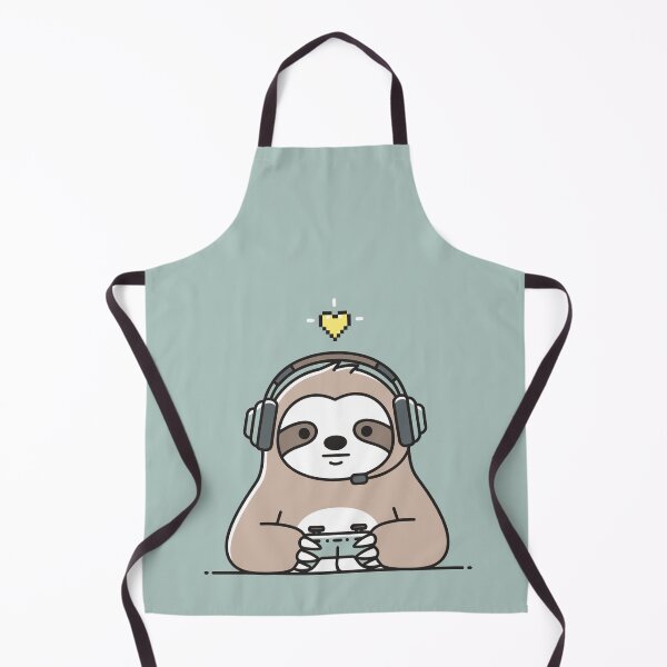 Item preview, Cute Gaming Sloth Gamer Headset designed and sold by Amir Faysal.