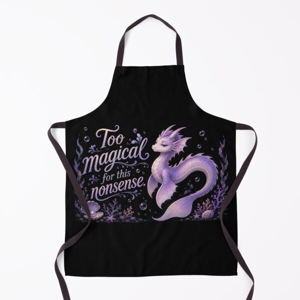 Item preview, SeaDragon - Too Magical For This Nonsense designed and sold by EMBERFLOWARTWORKS.