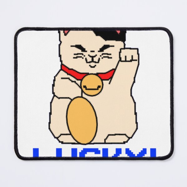 Item preview, Lucky Cat Retro Pixel Art designed and sold by GenZFashion000.
