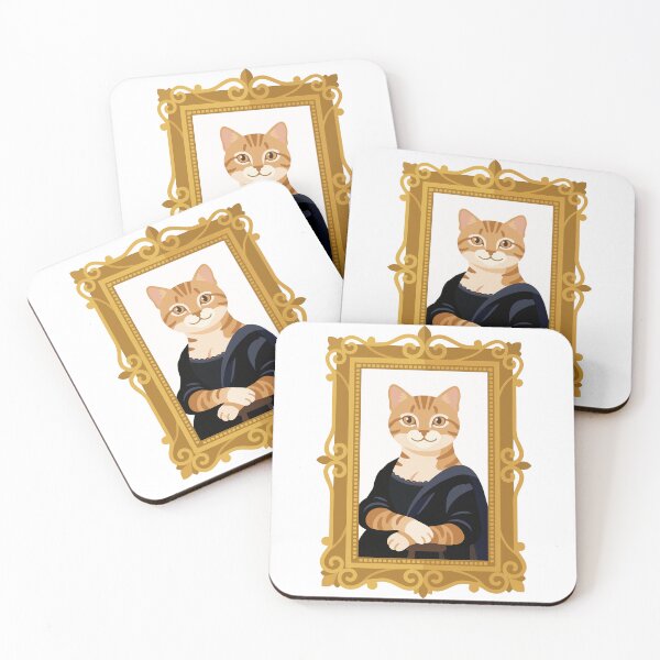 Item preview, Meownalisa – monalisa parody 2 designed and sold by KAISANart.