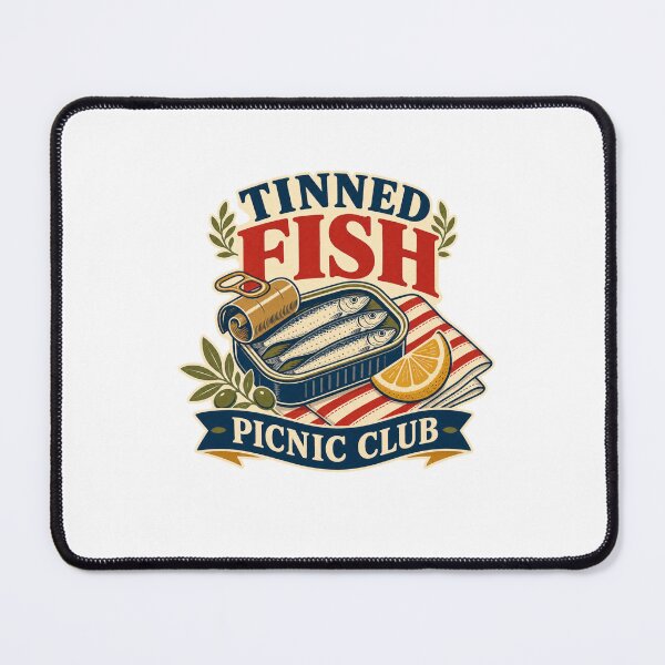 Item preview, Tinned Fish Picnic Club - Retro Sardine Summer designed and sold by GoverArt.