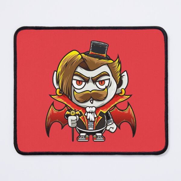 Item preview, Retro Cartoon Vampire Gentleman Count Character designed and sold by Lexkon Liu's art.